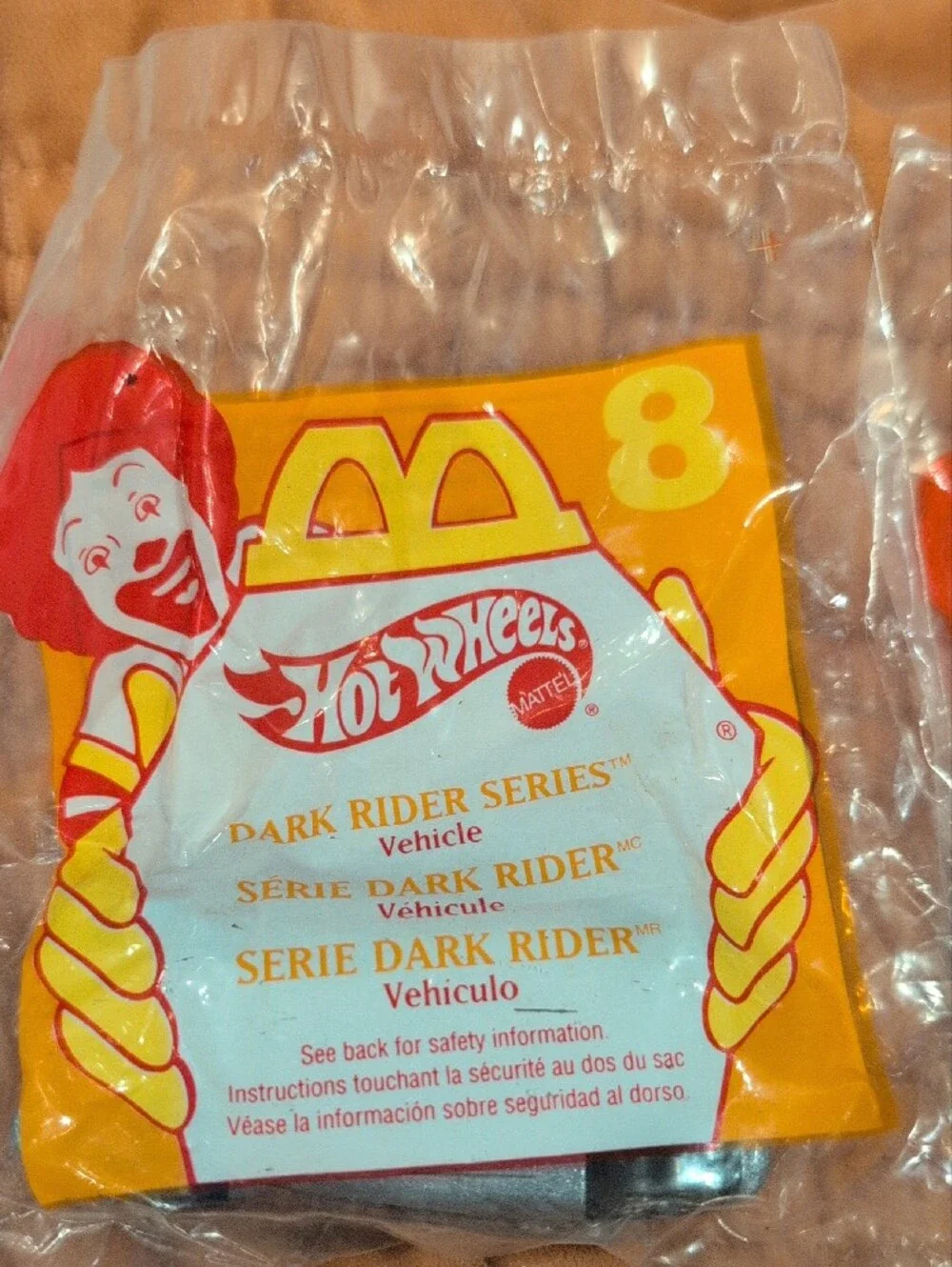 Vintage 1999 McDonald's Hot Wheels Happy Meal Toy Lot - 7 Cars SEALED New